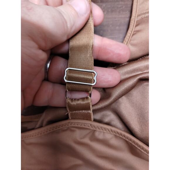 Bali Women's Size 38DDD Toffee Brown Full Figure Minimizer Underwire Bra 3385 - Picture 5 of 6